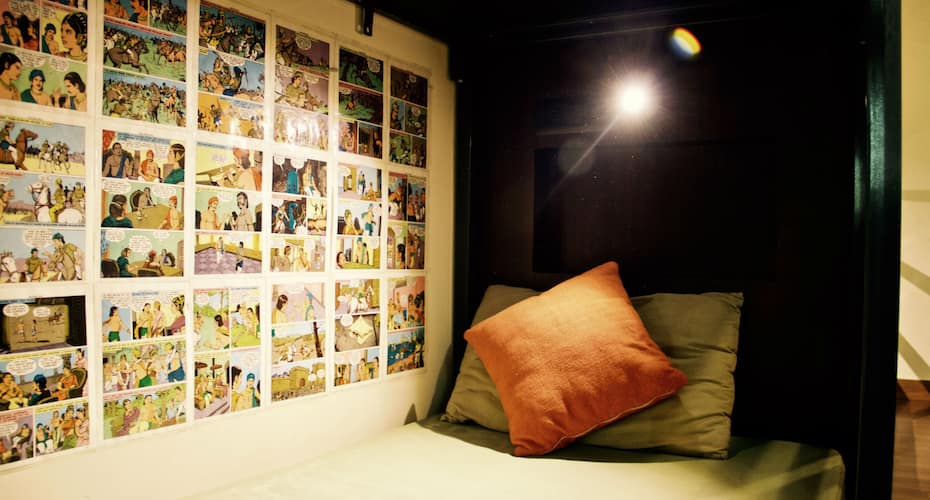 Bed in 4 Bed AC Mixed Dorm with Ensuite Bathroom at Stops Delhi, New Delhi 4